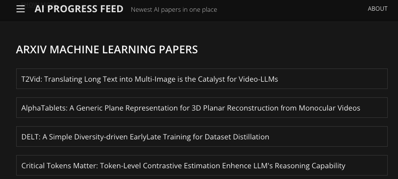 news getter app example image